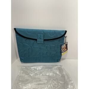 Timbuk2 Quilted Curly Q Laptop Sleeve Blue Computer Case Peacock M Brand New